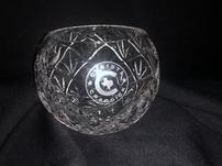 Engraved 'Christi Craddick' Crystal Bowl 202//151